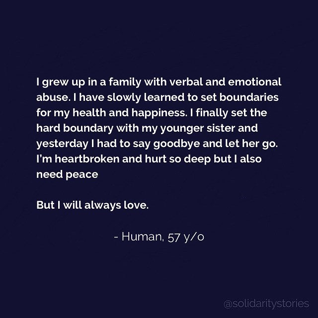 I grew up in a family with verbal and emotional abuse